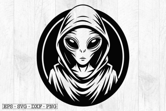 Download Alien SVG File for T-Shirt Design - Alien svg file Collection