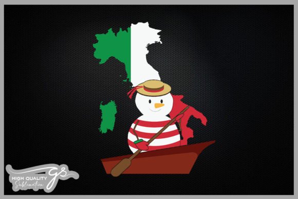 Download Italy Flag Snowman Christma - Premium Bundle